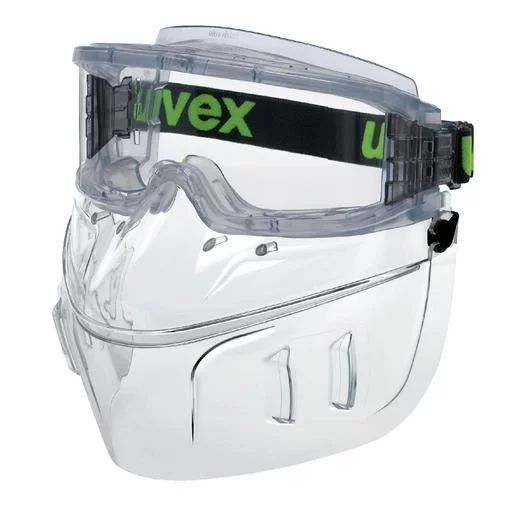 UVEX Ultravision Wide-Vision Goggle with Face Protection - 9301555