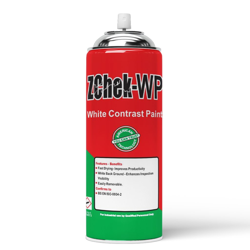 Zcheck WP - White Contrast Paint for Non-Fluorescent Inspection